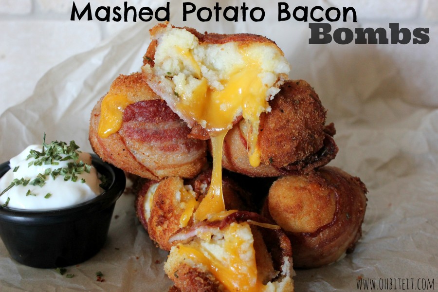 ~Mashed Potato Bacon Bombs!