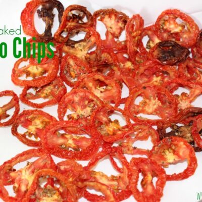 ~Oven Baked Heirloom Tomato Chips!