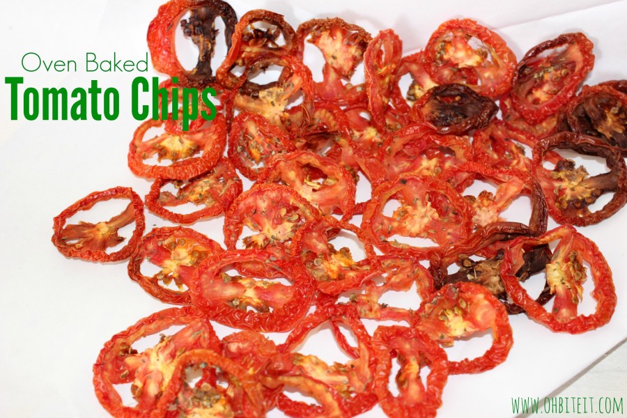 Oven Baked Tomato Chips!