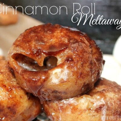 ~Cinnamon Roll Meltaways!