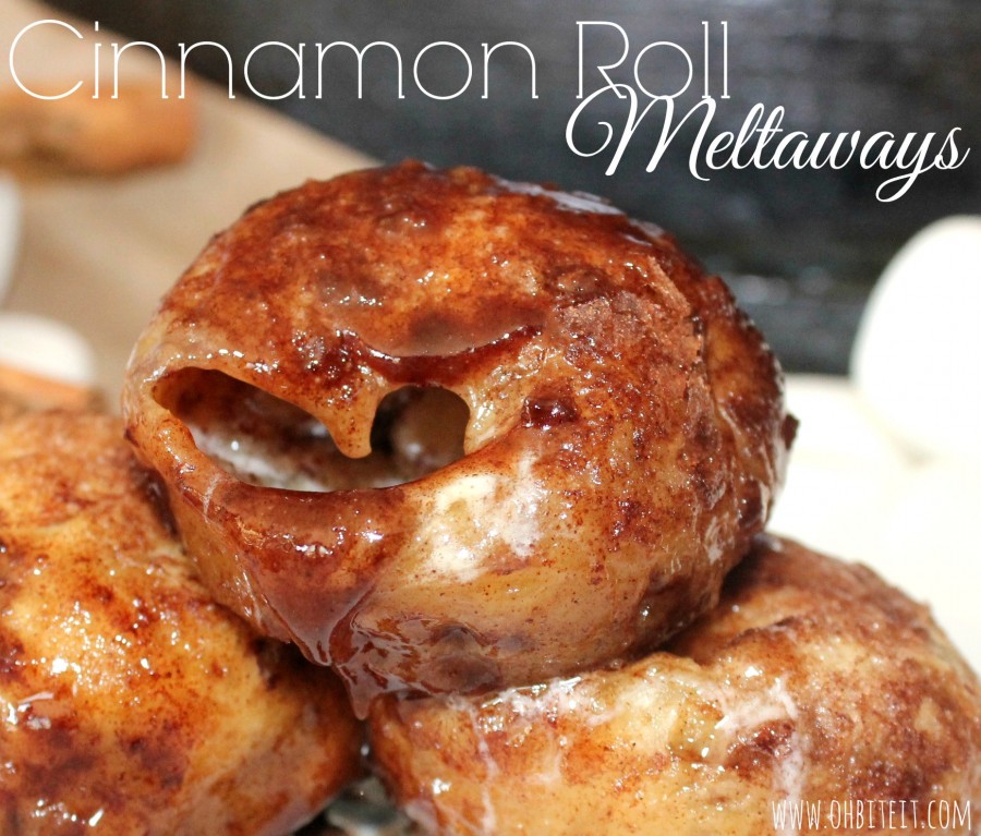 Cinnamon Roll Meltaways!