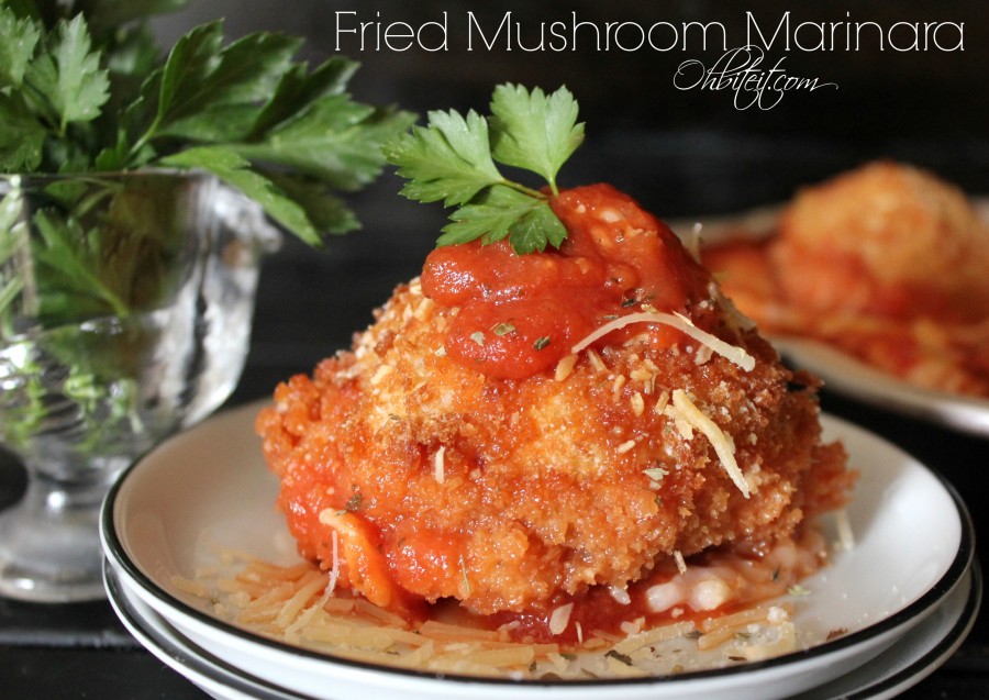Fried Mushroom Marinara!