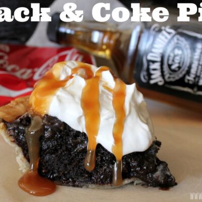 ~Jack & Coke Pie!