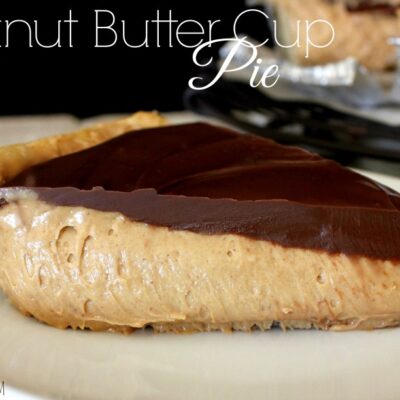 ~Peanut Butter Cup Pie!