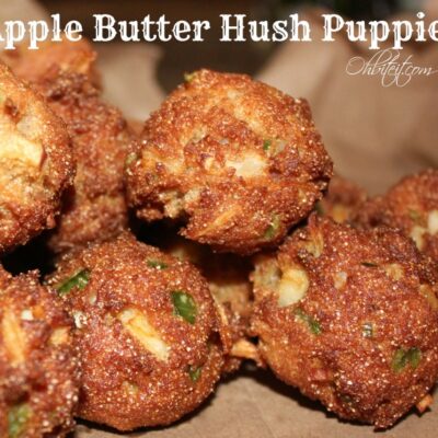 ~Apple Butter Hush Puppies!