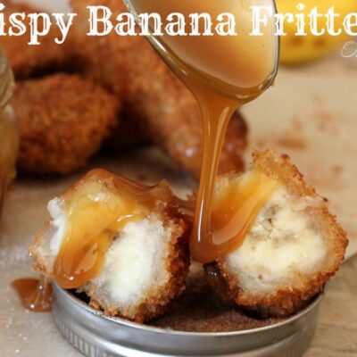 ~Crispy Banana Fritters!