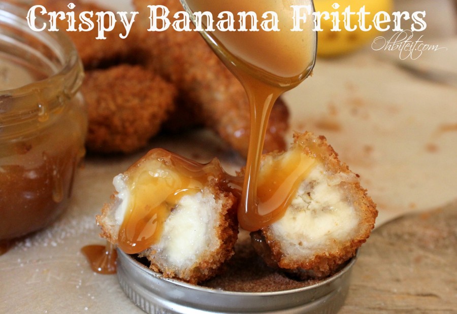 Crispy Banana Fritters!