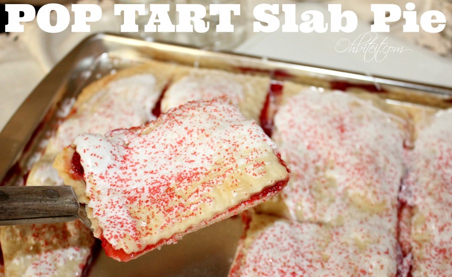 POP TART Slab Pie!