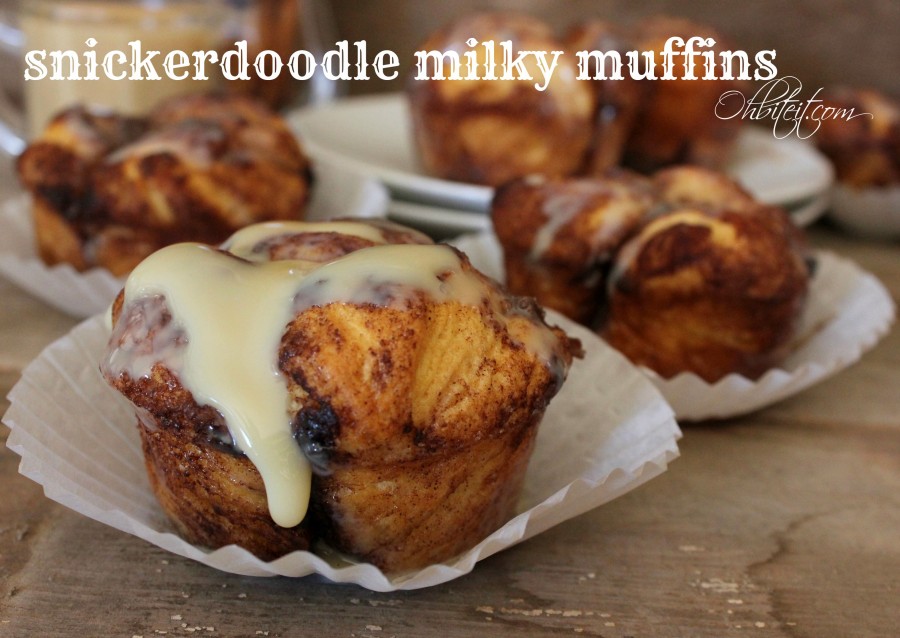 ~Snickerdoodle Milky Muffins! - Oh Bite It