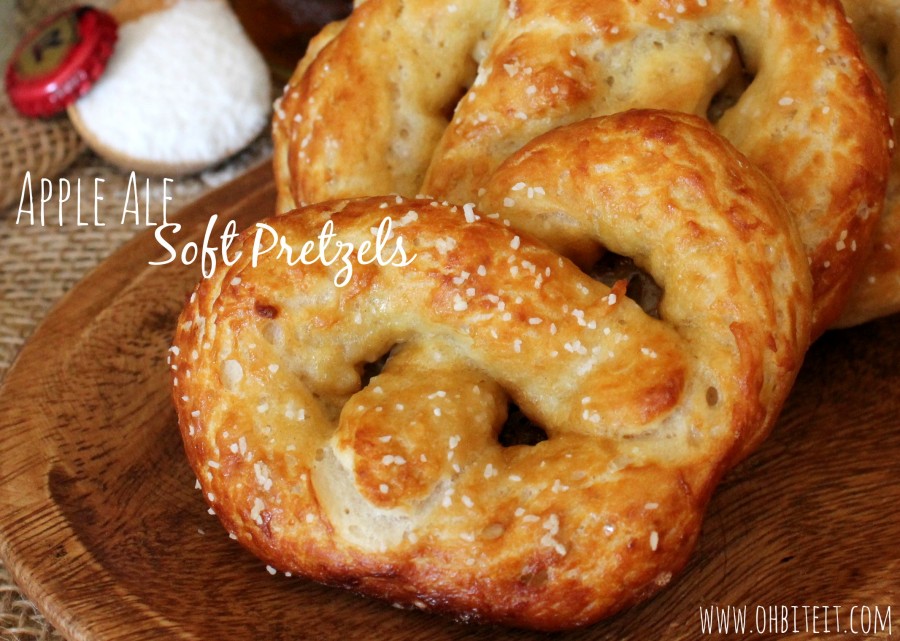 Apple Ale Soft Pretzels!