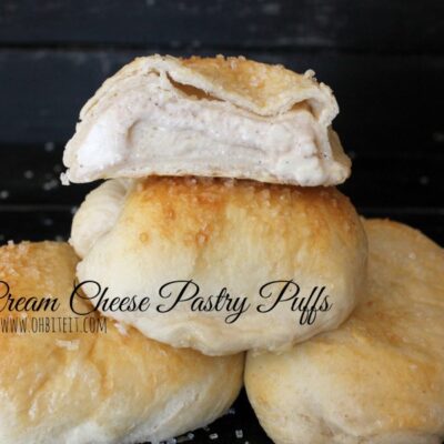 ~Cream Cheese Pastry Puffs!