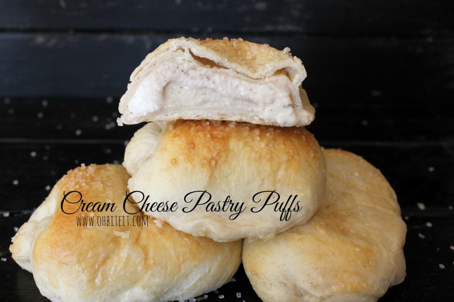 Cream Cheese Pastry Puffs!