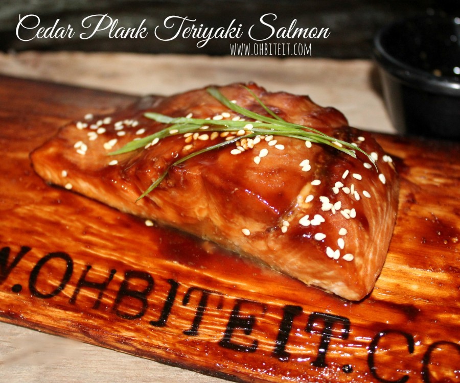 Cedar Plank Teriyaki Salmon!