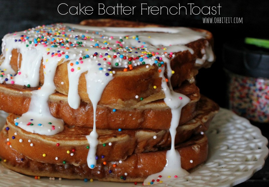 Cake Batter French Toast!