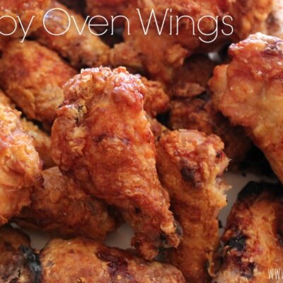 ~Crispy Oven Wings!