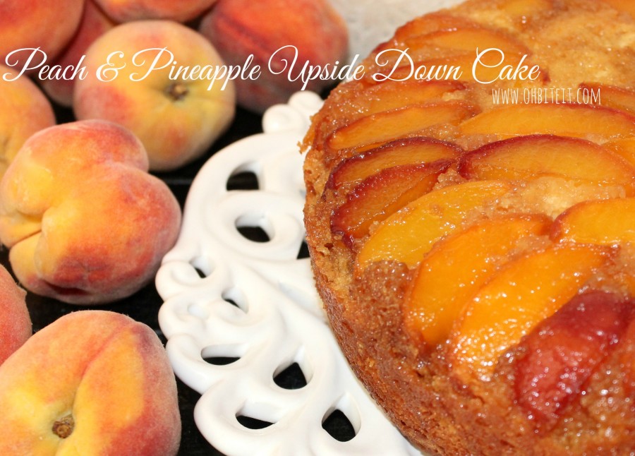 Peach & Pineapple Upside Down Cake!