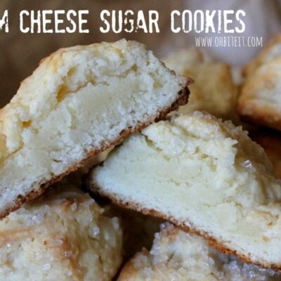 ~Cream Cheese Sugar Cookies!