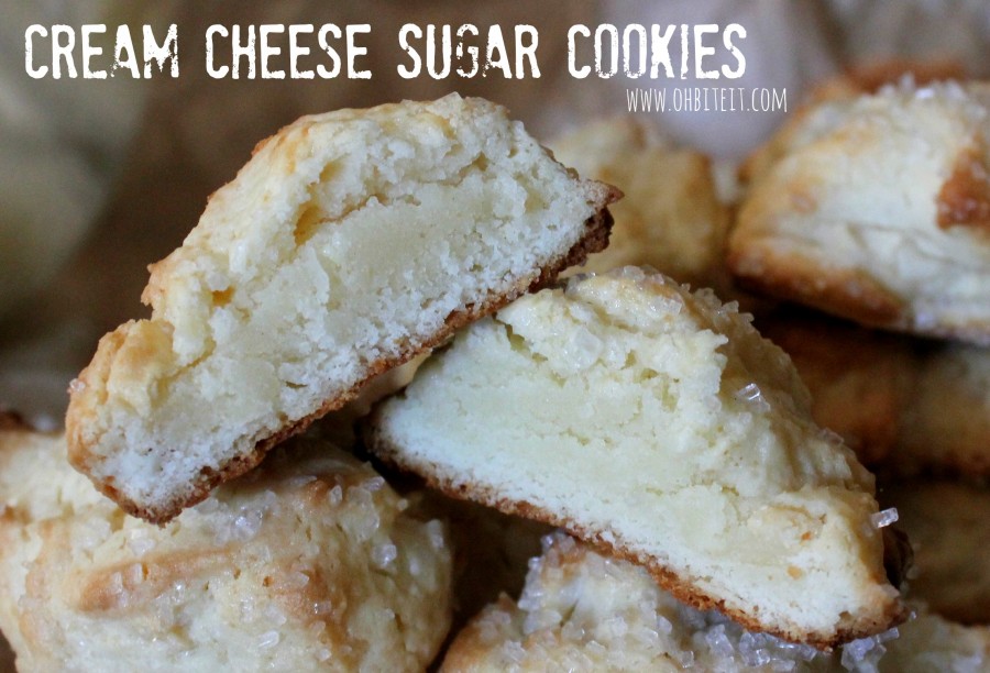 Cream Cheese Sugar Cookies!