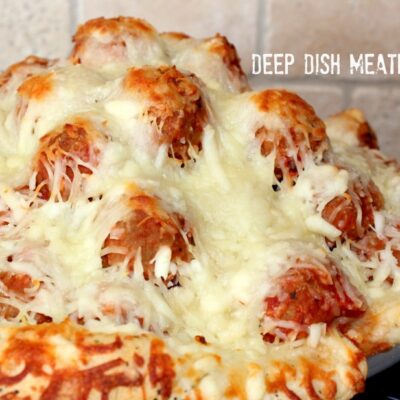 ~Deep Dish Meatball Sub!