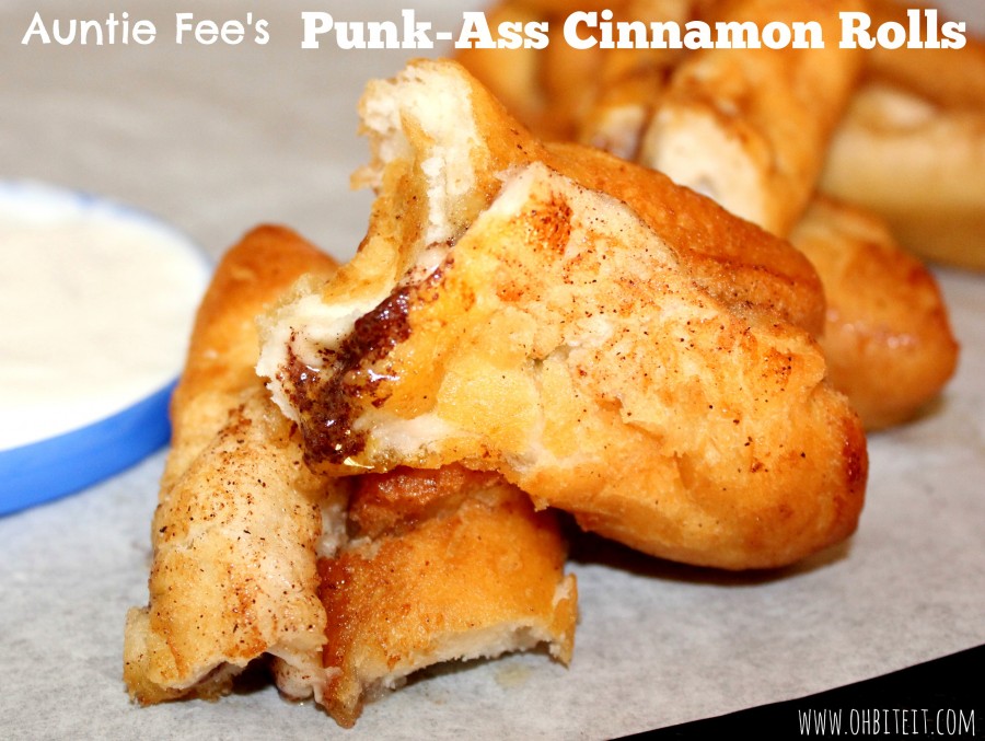Auntie Fee's Punk-Ass Cinnamon Rolls!