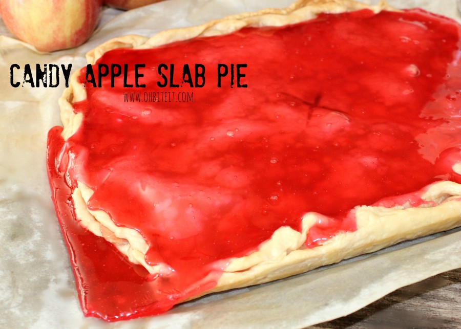 Candy Apple Slab Pie!