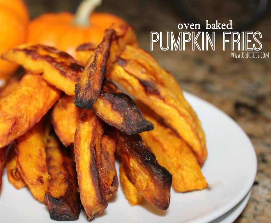 Oven Baked Pumpkin Fries!