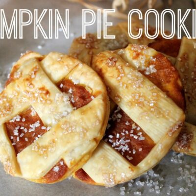 ~Pumpkin Pie Cookies!