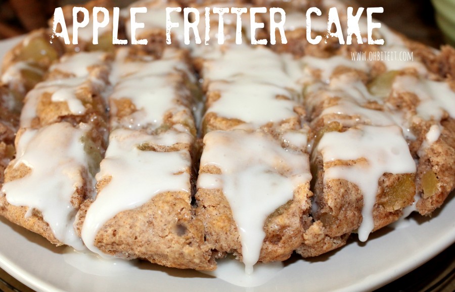 Apple Fritter Cake!