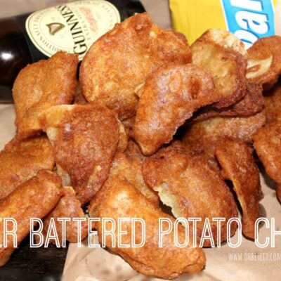 ~Guinness Battered Potato Chips!