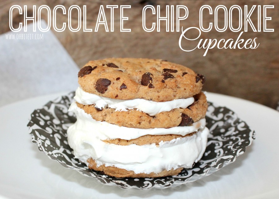 Chocolate Chip Cookie Cupcakes!