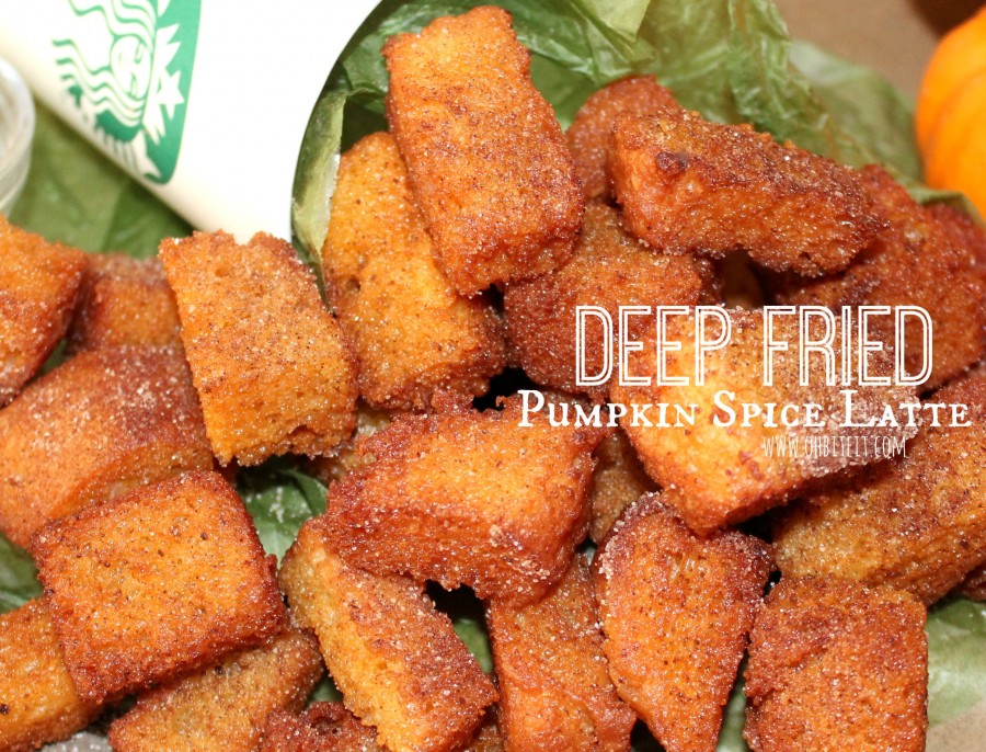 Deep Fried Pumpkin Spice Latte