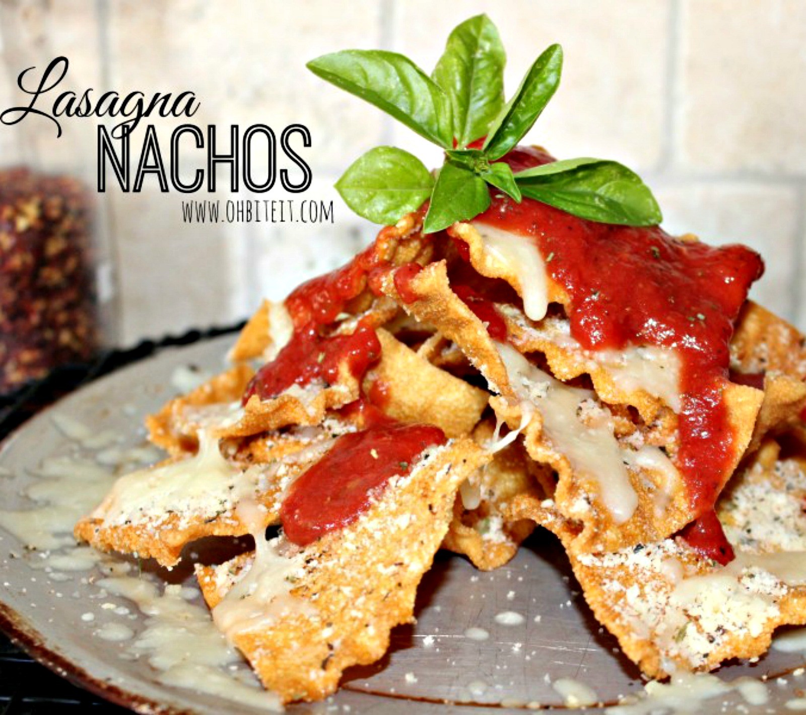 ~Lasagna Nachos!