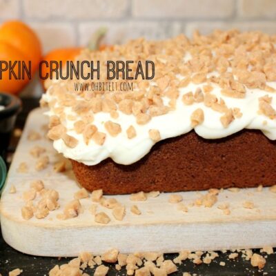 ~Pumpkin Crunch Bread!
