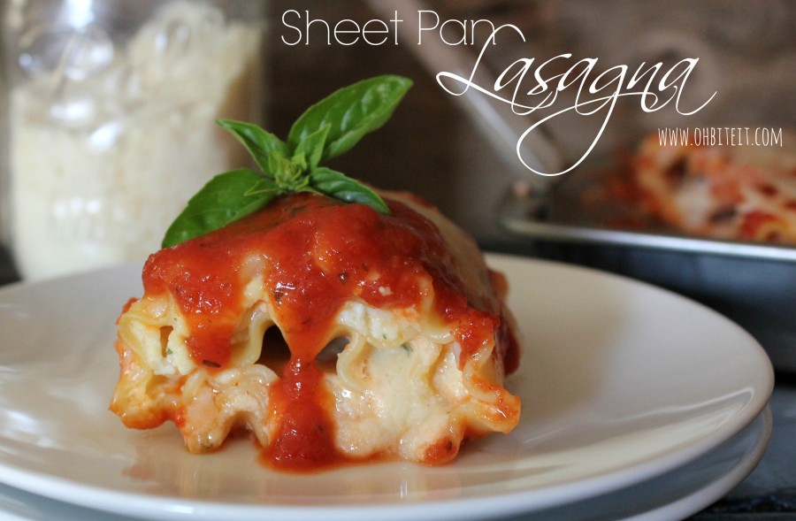 Sheet Pan Lasagna!