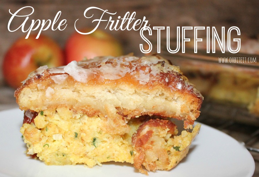 Apple Fritter Stuffing!