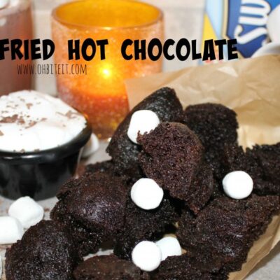 ~Deep Fried Hot Chocolate!