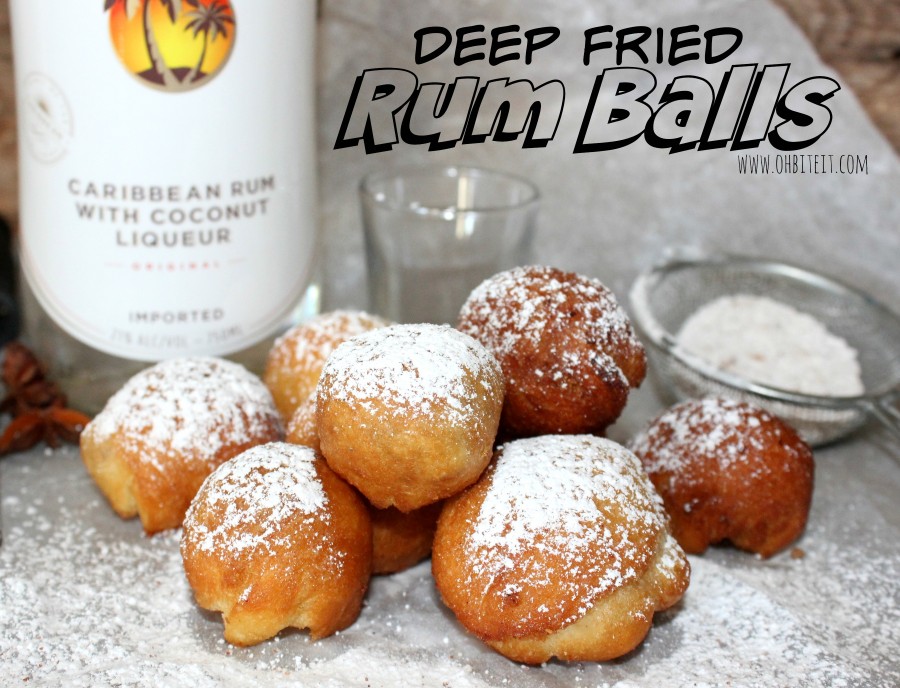 Deep Fried Rum Balls!