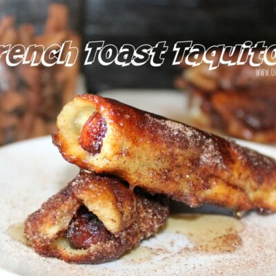 ~French Toast Taquitos!