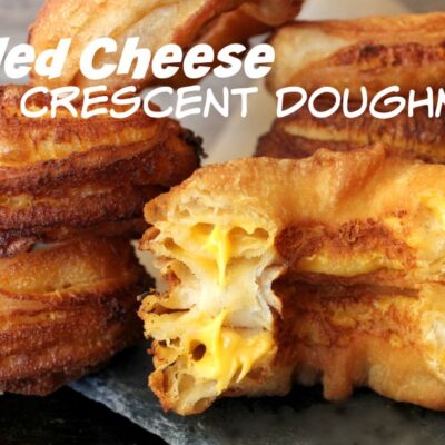 ~Grilled Cheese Crescent Doughnuts!