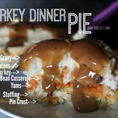 ~Turkey Dinner Pie!