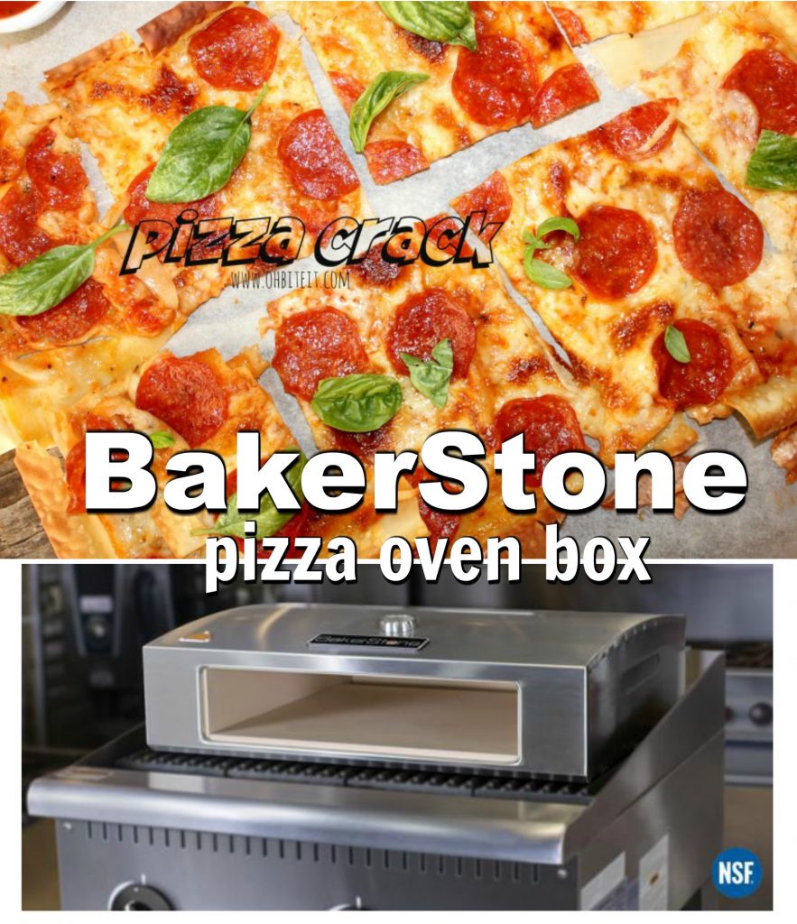 ~Pizza Crack with BakerStone PIZZA OVEN BOX!