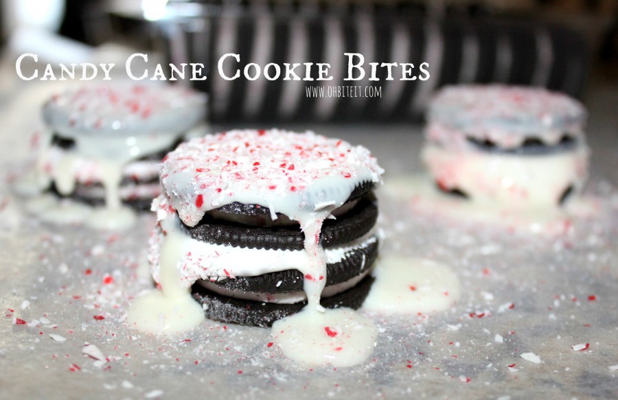 Candy Cane Cookie Bites!