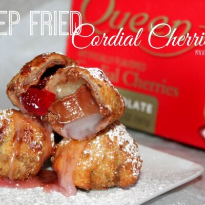 ~Deep Fried Cordial Cherries!