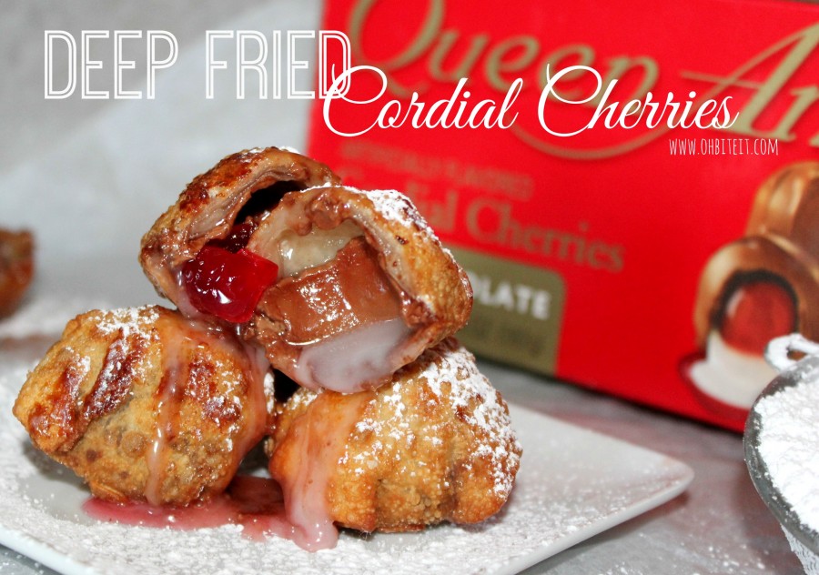 Deep Fried Cordial Cherries!
