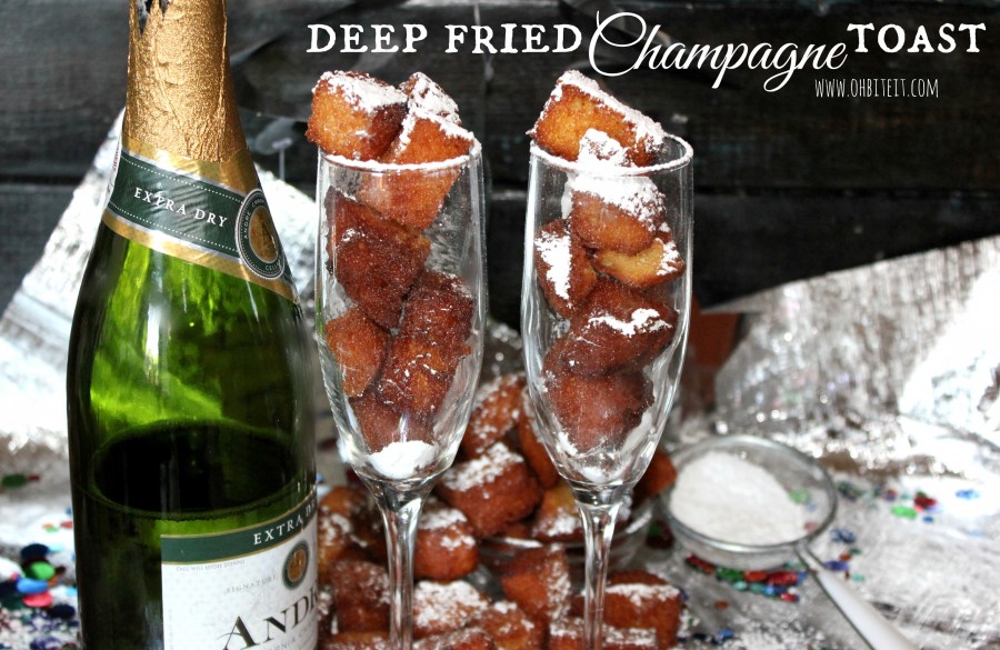 Deep Fried Champagne Toast!