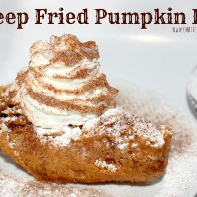 ~Deep Fried Pumpkin Pie!