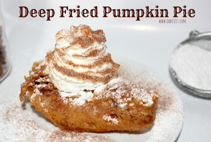 Deep Fried Pumpkin Pie!