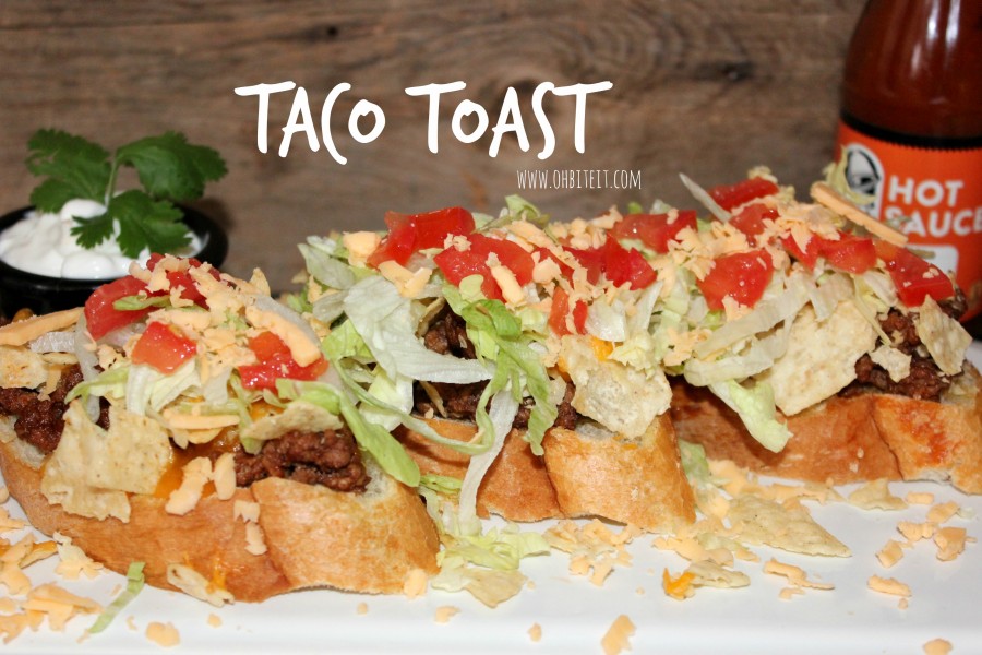 Taco Toast! - Oh Bite It