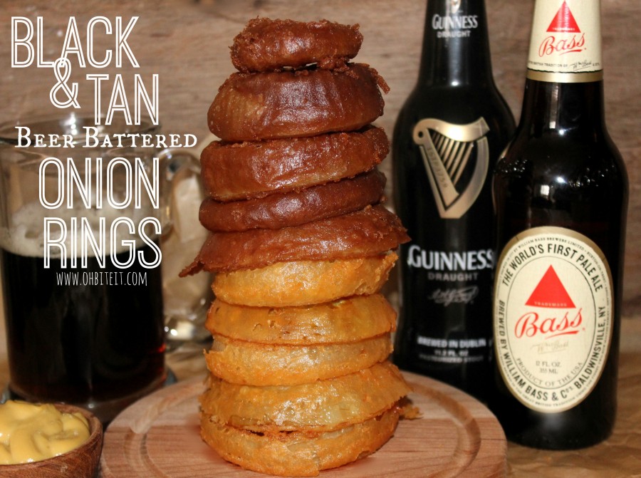 Black & Tan Beer Battered Onion Rings!