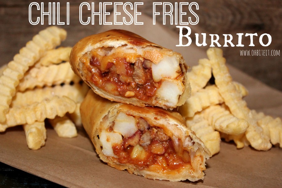 Chili Cheese Fries Burrito!